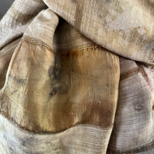 eco printed wool jacket