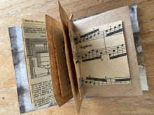 ecoprinted mini book/journal