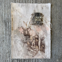 gathered 5 - mixed media artwork