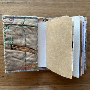 covered mini journals  - earthscape