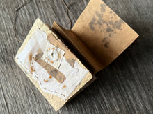 ecoprinted mini book/journal