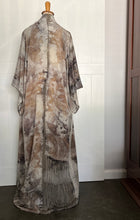 eco printed vintage kimono