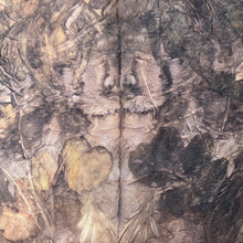 eco printed silk chiffon
