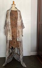 eco printed vintage kimono