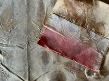 eco printed vintage silk kimono lining