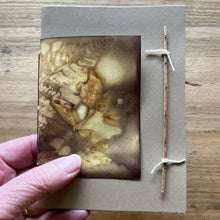 ecoprinted greeting card - twig