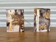 ecoprinted mini book/journal