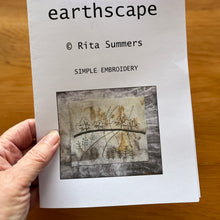 earthscape - simple embroidery (mini tutorial)