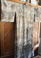 eco printed vintage kimono