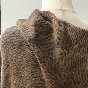eco printed wool-blend jumper