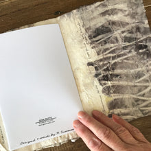 ecoprinted book or journal