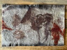 eco printed wool felt