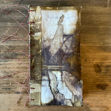 ecoprinted book - wanderer