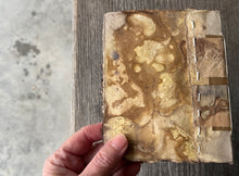 ecoprinted book/journal - feather
