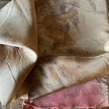 eco printed vintage silk kimono lining