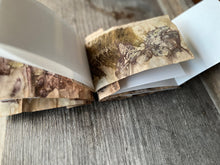 ecoprinted book/journal - twig
