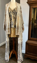eco printed vintage kimono