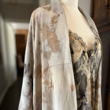 eco printed vintage kimono