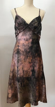 eco printed silk dress