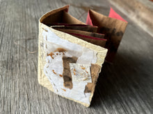 ecoprinted mini book/journal