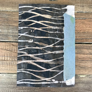 ecoprinted book or journal