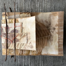 ecoprinted book/journal - twig
