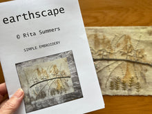 earthscape - simple embroidery (mini tutorial)