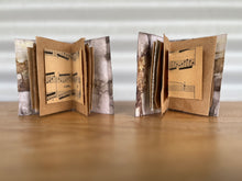 ecoprinted mini book/journal