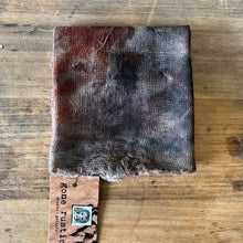 eco printed wool gauze