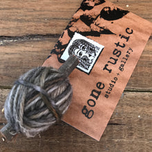 eco dyed hand-wound yarn