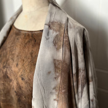 eco printed vintage kimono