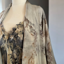 eco printed vintage kimono