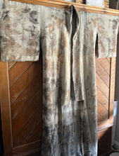 eco printed vintage kimono