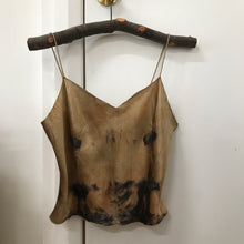 eco dyed/printed silk cami and pants is