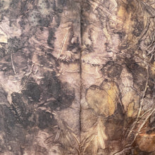 eco printed silk chiffon