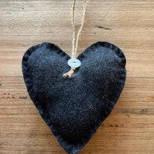 ‘tattered’ bird or heart hanger