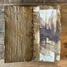 ecoprinted book - wanderer