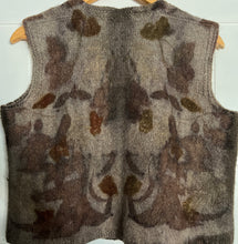 eco printed chunky vest