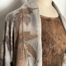 eco printed vintage kimono