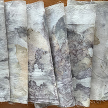 eco printed cotton fabric
