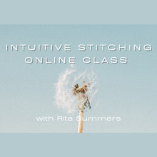 intuitive stitching - online class