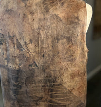 eco printed silk dress