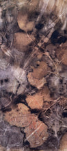 eco printed silk chiffon