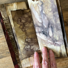 ecoprinted book/journal - exogen