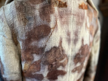 eco printed wool jacket