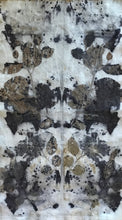 eco printed linen