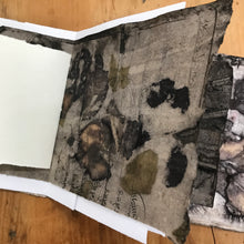 ecoprinted handmade book or journal