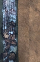 eco dyed/printed vintage wool - set of 3