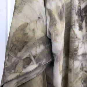 eco printed vintage kimono