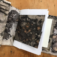 ecoprinted handmade book or journal